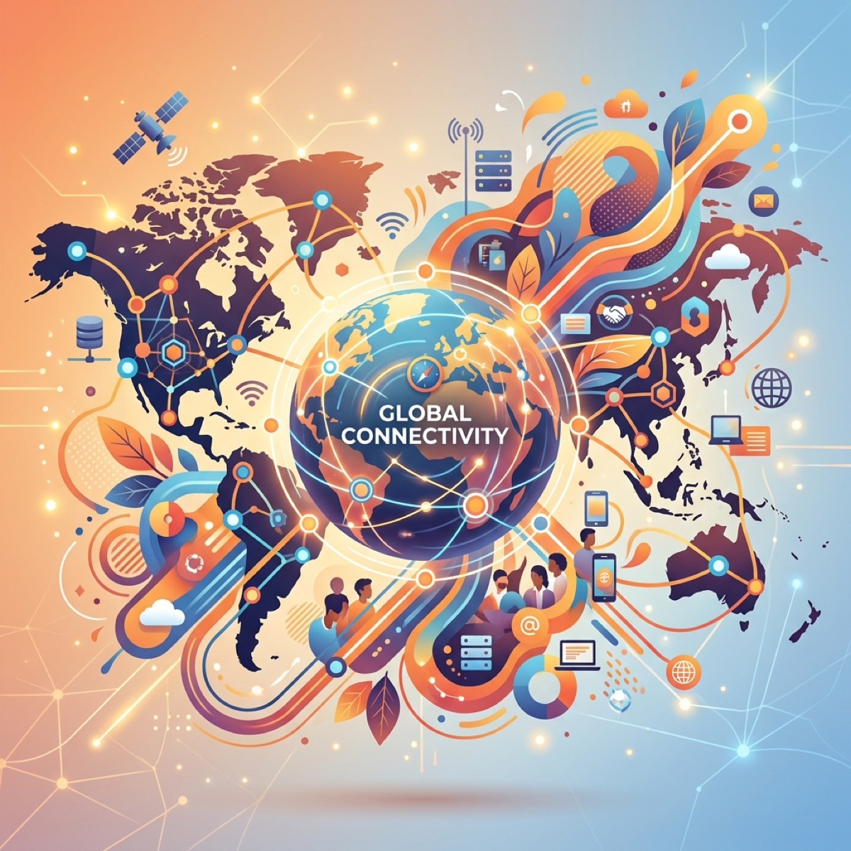 Global Connections Illustration